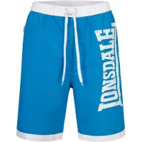 Lonsdale Zwemshorts 'Clennell' blauw / wit