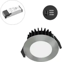 EVN L54N101325 L54N101325 LED-inbouwlamp LED LED vast ingebouwd 10 W Chroom