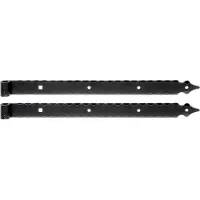 Alberts 846121 Rolluikband | in verschillende uitvoeringen | zwart | rol Ø16 mm | afmeting 600 x 45 mm | Set van 2