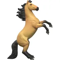Schleich mustang hengst speelgoedpaard met realistische details.
