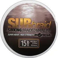 Korda Angelschnur Subbraid (groen, 450 m), diameter: 0,30 mm