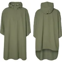 Basil Hoga Regenponcho Unisex - Groen - One Size