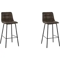 Label51 - Barstoel Bistro - Moss - 51x44x115cm - Set van 2
