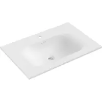 Mexen Vela inbouw wastafel 71 x 46,5 cm, mat wit - 25237001