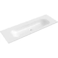 Mexen Vela ingebouwde wastafel 141 x 46,5 cm, wit glans - 25231400