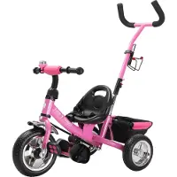 Spiel Werk Kinderdriewieler Free Angel Metaal Roze