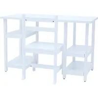 Fantasy Fields Houten Bureau en Stoel Set met Planken - Wit - 101,6cm Breed
