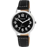 Excellanc Herenhorloge van imitatieleer 2900232 herenhorloge imitatieleer lichtgevende wijzers