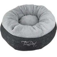 Trendpet 25942, Kussen voor huisdieren, voor binnen, kat/hond, grijs, rond, effen