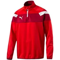 Puma Trainingstrui Spirit II 1/4 Zip Training Top 654657 01 - Heren - Red-White - Maat XL