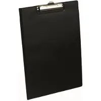 Bantex klembordmap A4 zwart staand 100202520