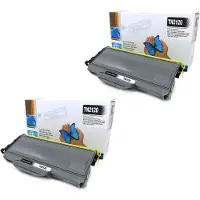 Starlet24 2x D&C tonercartridge, vervangt Brother TN2120, geschikt voor DCP-7030, DCP-7040, HL-2140, HL-2150N, MFC-7320, MFC-7440N, MFC-7840W, en andere modellen uit de DCP-, HL- en MFC-series