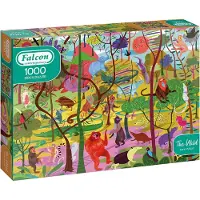 Jumbo Falcon Contemporary, "The Wild", 1000 stukjes, Kunst, geschikt voor 12 jaar en ouder