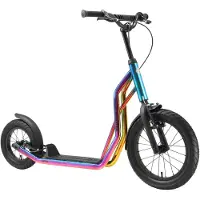 Star Scooter Autoped 16 inch + 12 inch, chroom unisex