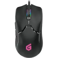Conceptronic Gaming USB, 7200 DPI, IC-sensor, DJEBBEL05B (Bedraad), Muis, Zwart