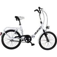 Dino Bikes Aurelia Vouwfiets wit 20 inch wit Metaal Kinderfiets