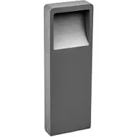 LUCANDE Buitenverlichting , LEYA, Zwart, Terras, Aluminium, Modern