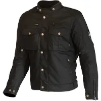 Merlin Perton II Zwart Textiele Motorjas Maat 3XL