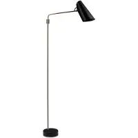 Northern Birdy swing vloerlamp Zwart-messing