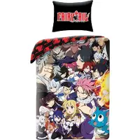 Halantex SP. z.o.o. Beddengoed, Fairy Tail beddengoed 140 x 200 cm / 70 x 90 cm (Beddengoed set, 140 x 200 cm, 70 x 90 cm)