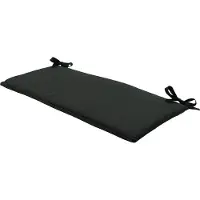 Madison bankkussen 110x48 - dark grey recycled canvas