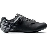 Northwave Wielrenschoen Men Core Plus 2 Black Silver-Schoenmaat 37