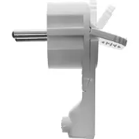 AWTOOLS WT-16UP - Hoekstekker - Plat - Wit - Set van 10