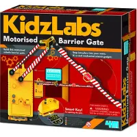 4M Kidzlabs/motorised Barrier Gate Labs Kit Goud