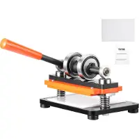 Vevor Lederponsmachine Handmatige leersnijmachine 18 x 10 cm