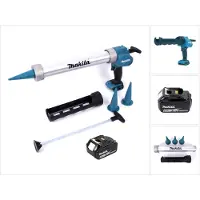Makita DCG 180 G1X accupistool 18 V 300 / 600 ml + 1x accu 6.0 Ah - zonder lader