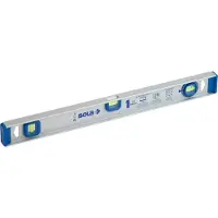 Sola Alu-waterpas I-profiel ID60, 60cm 3 libellen 1,00mm/m 1 lib. 360gr - 01256801 - 01256801