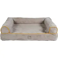 HKM Hondensofa Anam Cara kleur taupe middelmaat 75 x 55 x 19 cm