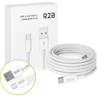 R2B USB-A naar Lightning Kabel - 2 Meter - Snelladen