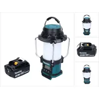 Makita DMR 055 F1 accu-radio 18 V FM met lantaarn 360° zaklamp + 1x accu 3,0 Ah - zonder oplader