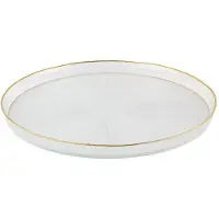 Bricard REXY BORD | 39 CM TRANSPARANT-GOUD
