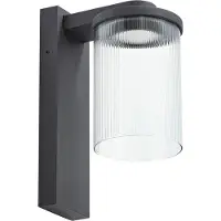 LUCANDE Buitenverlichting , Beelia, Zwart, Terras, Aluminium, Modern