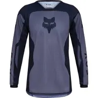 FOX 180 Shield jeugd motocross shirt, zwart/donkergrijs, maat YM