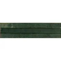 Valence Technology Riva wandtegel 6x24cm donkergroen met 3D ribbel