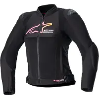 Alpinestars Stella SMX Air Dames textieljas Zwart/Pink L Dames