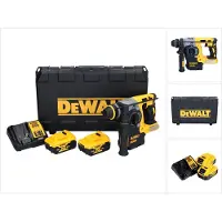 DeWalt DCH 273 P2 accu combihamer 18 V 2,1 J SDS Plus Brushless + 2x accu 5,0 Ah + oplader + koffer