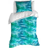 De Witte Lietaer Dekbedovertrek Douglas Percal-140 x 200 / 220 cm | 1-Persoons