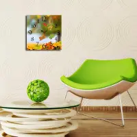 Opviq , Msk- HMA3161, Bunt, Wandklokken, 40 x 40 cm, 100% MDF (dikte: 5 mm)