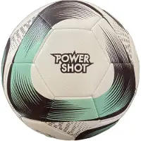 Powershot Set van 5 voetballen maat 3 - Pomp en opbergtasje