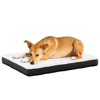 Avalo Orthopedisch Hondenkussen L - 91x69x7.5 cm - Traagschuim - Wasbare hoes - Antislip