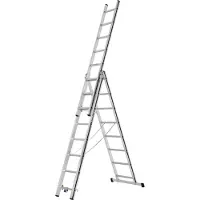 Hymer Alu Pro Reformladder driedelig 3x10