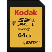 Kodak SDXC 64GB Class10 U1