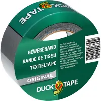 Duck Duct tape | | 50 meter (Textieltape, Waterdicht, Grijs, 50 mm)