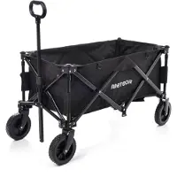 Meteor X-300 - Vouwtransportwagen - Zwart