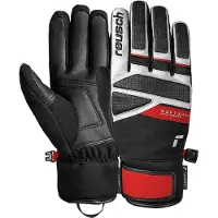 Reusch Handschoen Men Thunder R-TEX XT Black / White / Fire Red-10.5