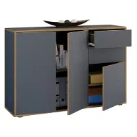 VCM tv-meubel, tv-tafel, slank tv-meubel, tv-tafel, tv-tafel zwart, tv-tafel 43 inch, tv-meubel voor 50 inch tv, tv-tafels, hoek-tv-tafel voor 55 inch tv, lage tv-tafel,